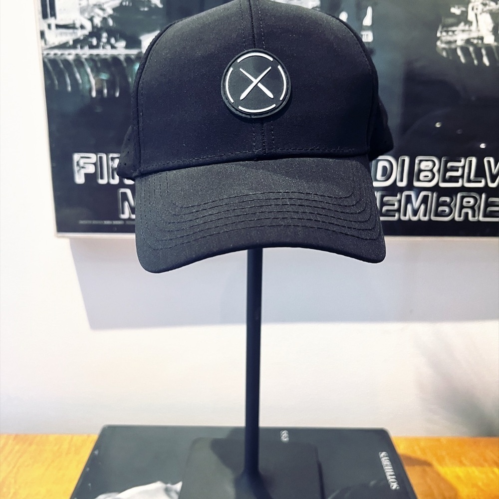 Black X TECH A-Frame Hat